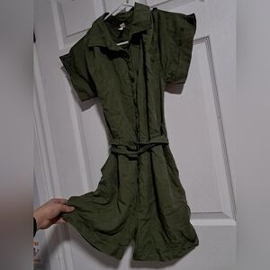 Ripzone Green Romper, SMALL